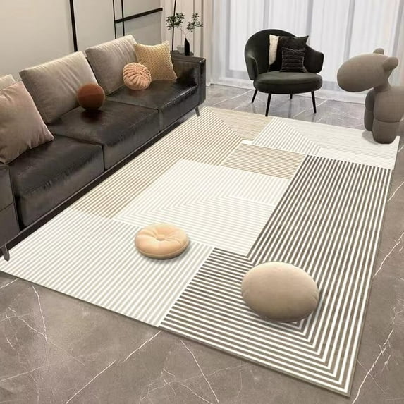 Instagram Living Room Large Area Lounge Carpet rative Bedroom Non Slip Absorbent Rug Modern Simple G
