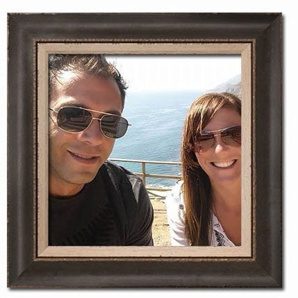 Instagram Photo Frame - Frame Your 4x4 Photos! - Assorted Styles 4" x 4" Wood Frame