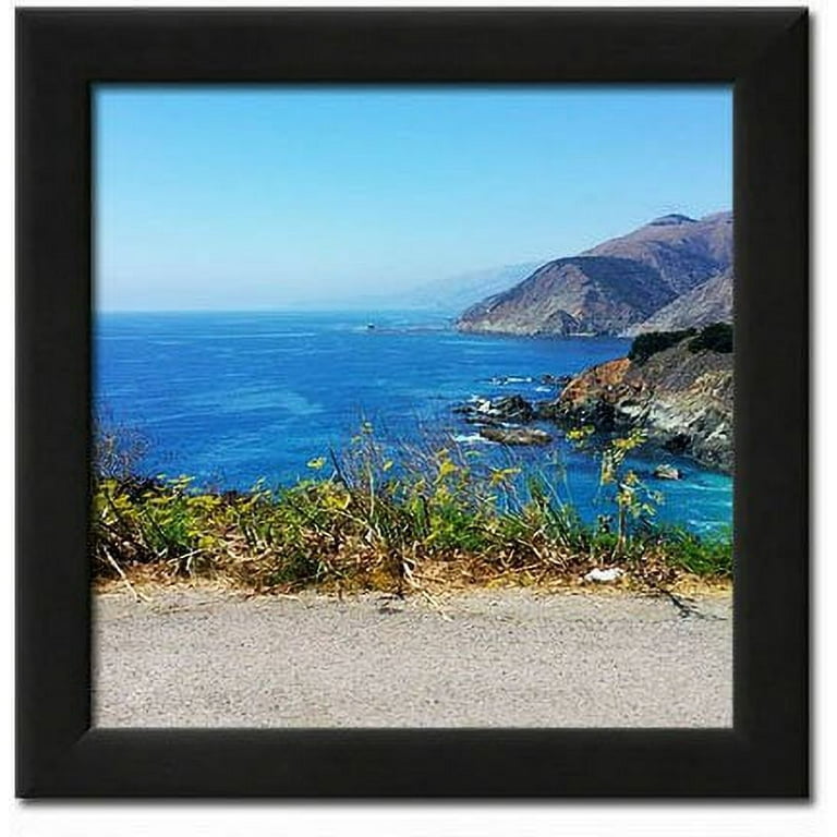 Instagram Photo Frame - Frame Your 4x4 Photos! - Black 4 x 4 Wood Frame