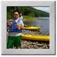 thumbnail image 1 of Instagram Photo Frame - Frame Your 4x4 Photos! - Stainless Steel 4" x 4" Wood Frame, 1 of 3