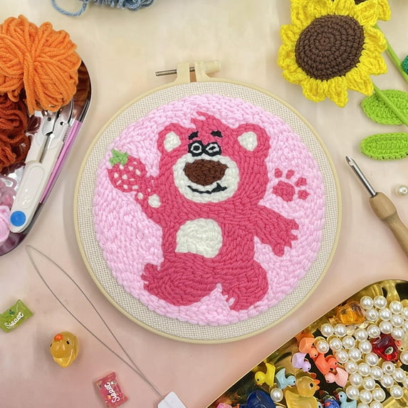 Instagram-Worthy DIY Kit - Create Viral Punch Needle Art Easily