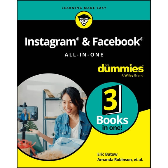 Instagram & Facebook All-In-One for Dummies, (Paperback)