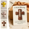 thumbnail image 1 of Instagrammable Pocket Blessing Baseball Cross Pendant - Compact Religious Decor, Durable Metal/Acrylic Design for Keychains, Bags & Daily Wear, Inspirational Faith Themed Gift for Adults, C, 1 of 7