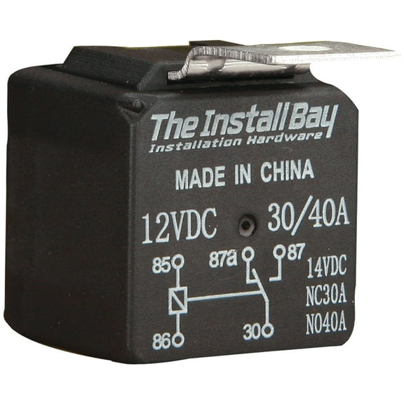 Install Bay 30-Amp/40-Amp Economy Relay, RL3040PT