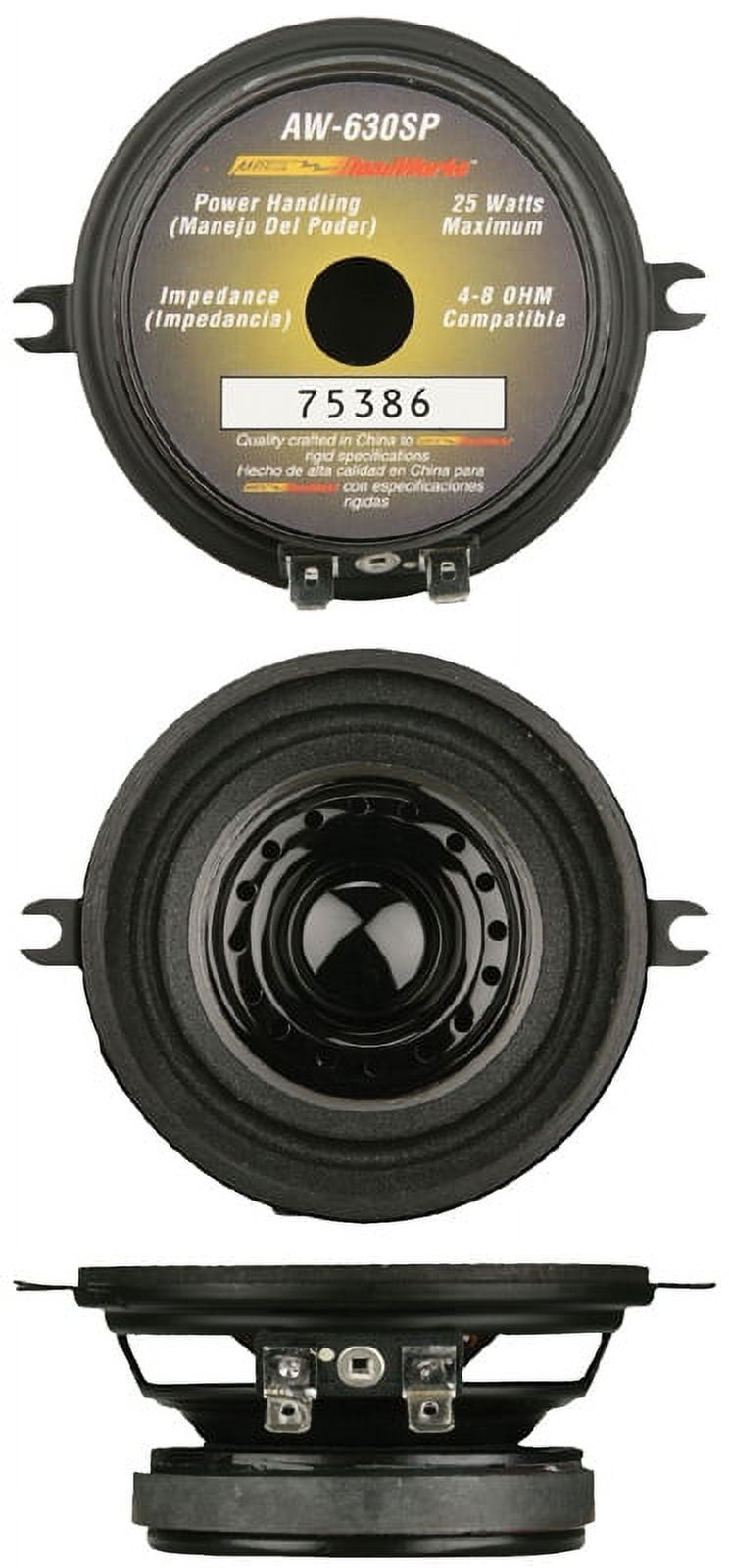 Install Bay AW630SP 31/2" Car Stereo & Audio Dual Cone Speaker