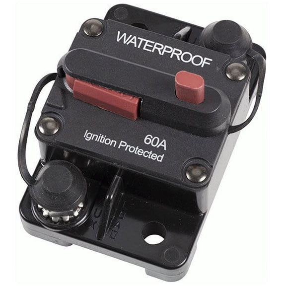 Install Bay E-CB60MR - Waterproof 60A Circuit Breaker