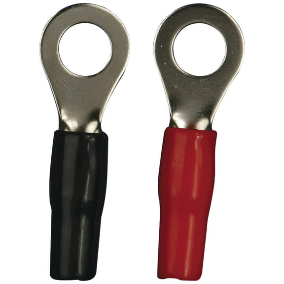 Install Bay IB8GNRT-50 Nickel Ring Terminals, 50 Pk (8 Gauge)