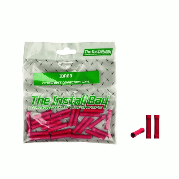 InstallBay by Metra IBR03M 22-18 Butt Connector - Vinyl RP