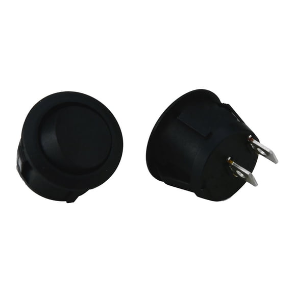 Install Bay IBRRS Round Rocker Switch, No Leads, 13 Amp, Pack of 5