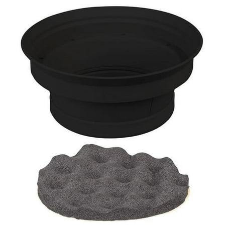 Metra - Speaker Baffle Kit for Most 6.5" Speakers (2-Pack) - Black