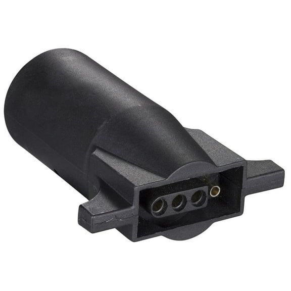 Install Bay IBT-E03 7-Way Blade to 4-Way Flat Trailer Connector Adapter