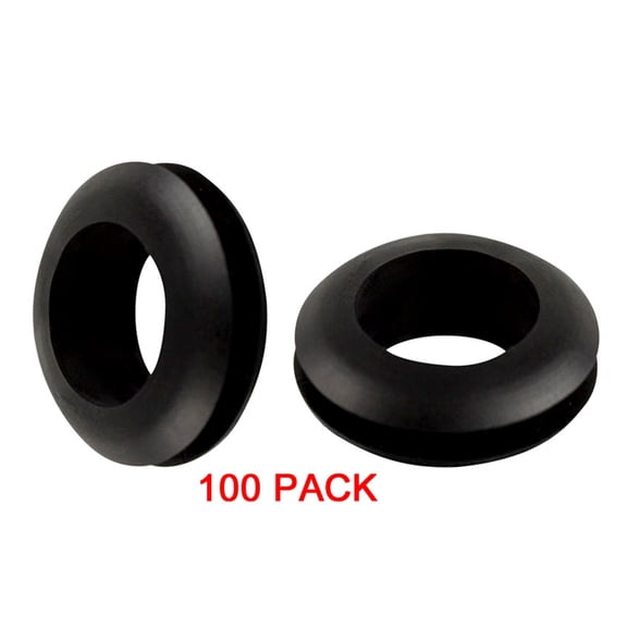 Install Bay RG12 Rubber Grommets 1/2In Id - 100 Bag