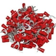 thumbnail image 1 of Install Bay RVST10 Red Vinyl Spade Terminal, 22-18 Gauge, #10, 100/Pkg, 1 of 3