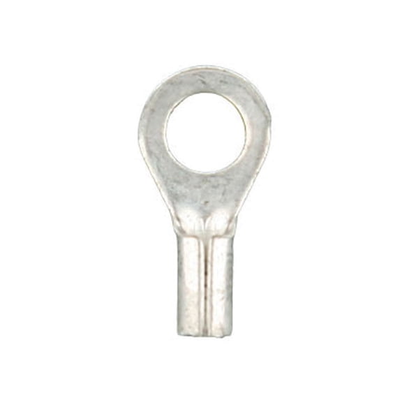 Install Bay URB38 Uninsulated Ring Terminal, 16-14 Gauge, 3/8", 100 Pack