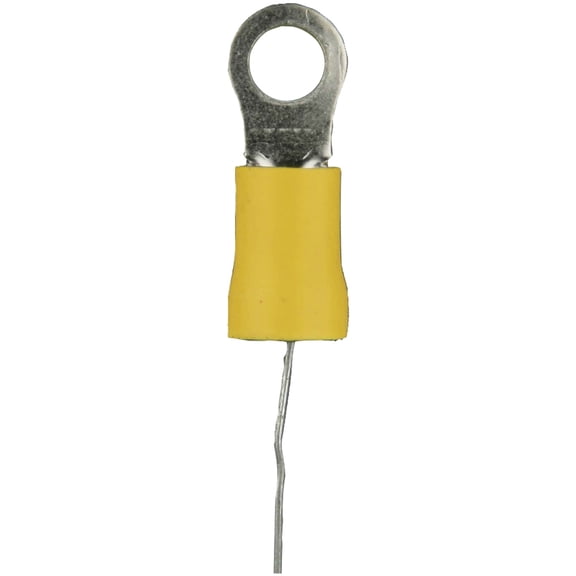 Install Bay YVRT438 Vinyl Ring Terminals (4 Gauge, 3/8", 25 Pk)