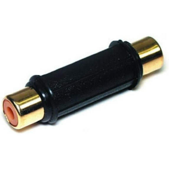 Install Supplies 5911 RCA 24Kt Gold Female-Female Splice - Pack of 10