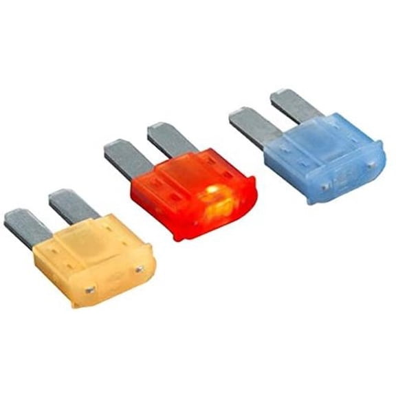 InstallBay Micro2 Auto Blade Fuse with Indicating Led - 15 Amp