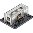 thumbnail image 1 of InstallGear 0/2/4 AWG Gauge Power Distribution Block 1/0 Gauge in to (2) 4/8 Gauge Out | Fuse Block | Fuse Block for Auto, RV, Motorcycle, and Boat, 1 of 5