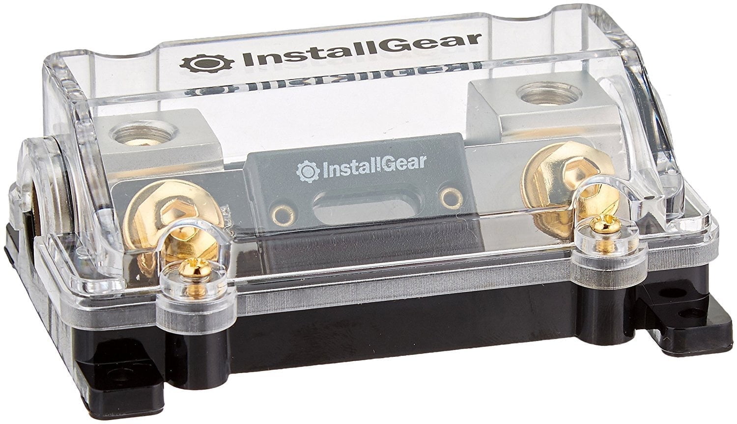 InstallGear 0/2/4 Gauge AWG in-Line ANL Fuse Holder with 300 Amp Fuse | Inline Fuse Holder - No Wire Terminals Needed | 0, 2, 4 Gauge Fuse Holder - 300 Amp Fuse Block, Fuse Box, Automotive Fuse Block