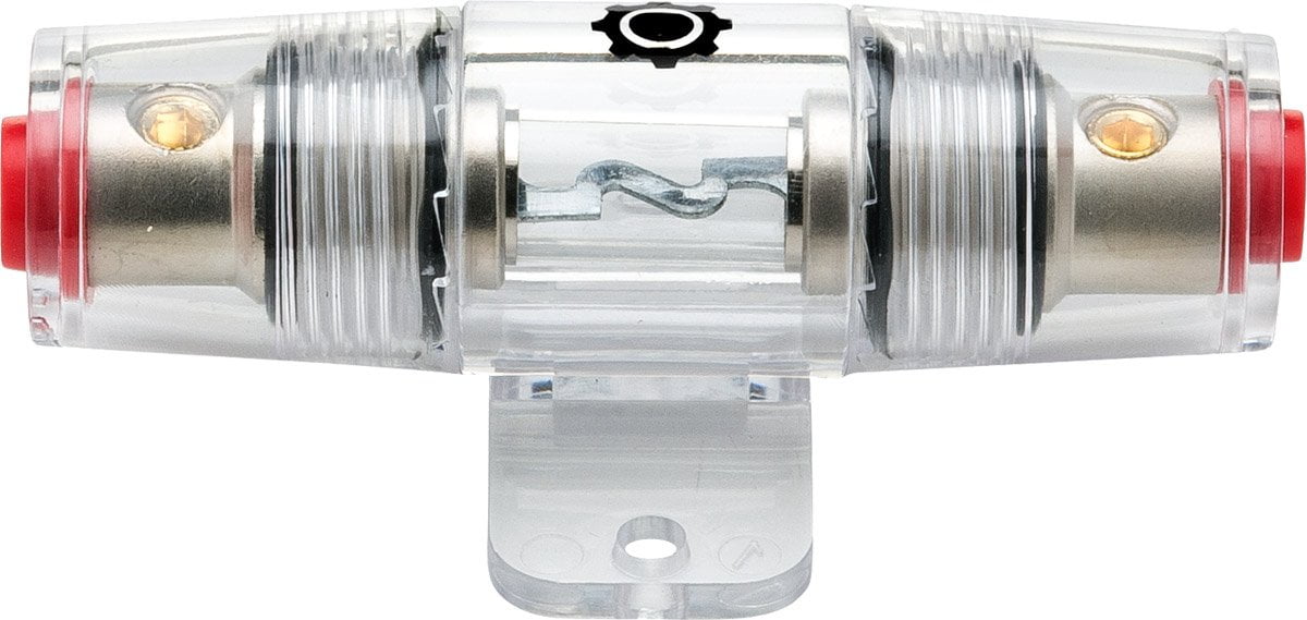 InstallGear 8/10 Gauge AWG in-Line AGU Fuse Holder with 80 Amp Fuse | for 8 Gauge or 10 Gauge Wire | Auto Parts, Automotive, Marine, Industrial | Inline Fuse Holders