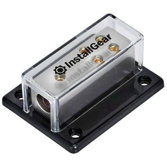 InstallGear AWG Gauge Power Distribution Block Automotive Specialty Parts