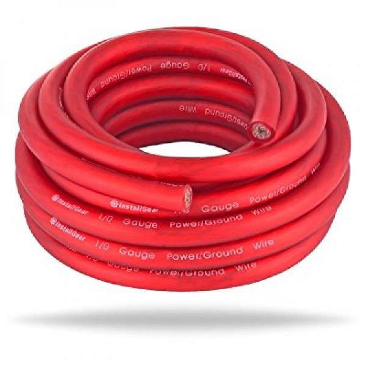 InstallGear 1/0 Gauge Electrical Car Power/Ground Cable