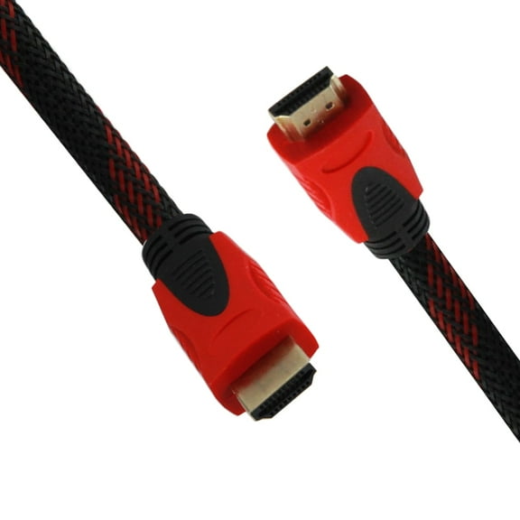 InstallerCCTV 10ft High Speed HDMI Cable with Braided Cord Supports Ethernet