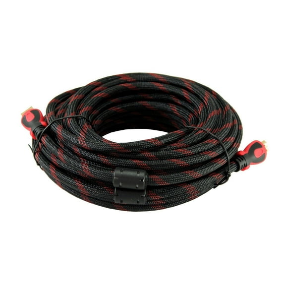 InstallerCCTV 50ft HDMI Cable, 4K 1080P 60Hz Ultra HD Gold-Plated Shielded, Transfer Audio Video, Supports Ethernet