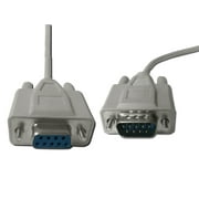 InstallerCCTV DB9 9 Pin RS232 Male to Female Serial Port Extension Cable, 6 Foot