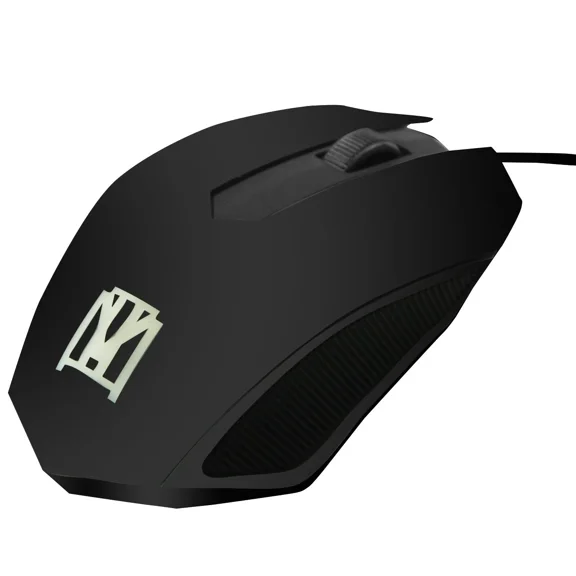 Installercctv Usb Wired Optical Mouse, Surface Pro Luminous Scroll Wheel