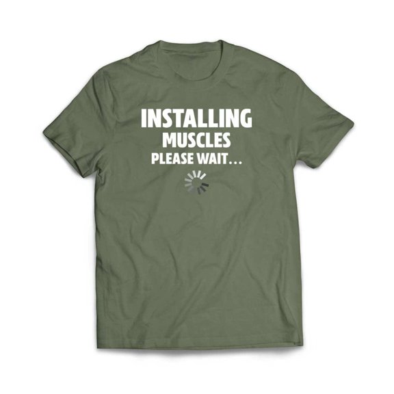 Installing Muscles T-Shirt