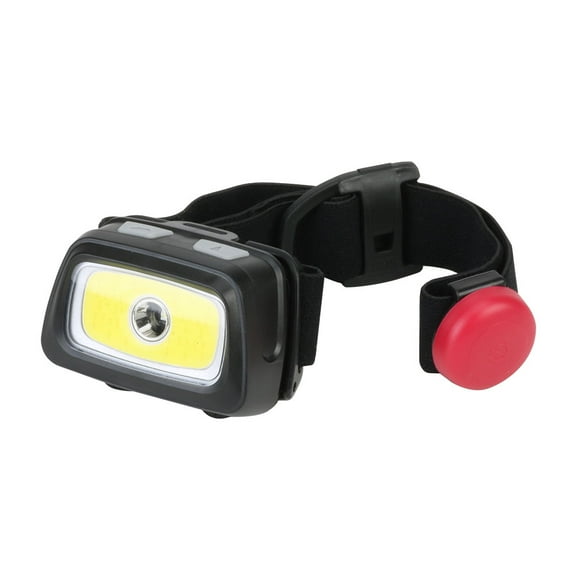 Installmates Compact Headlamp (COB & Cree Technology, LEDs Outputs 330 Lumens, (3) AAA, .2 lb.)