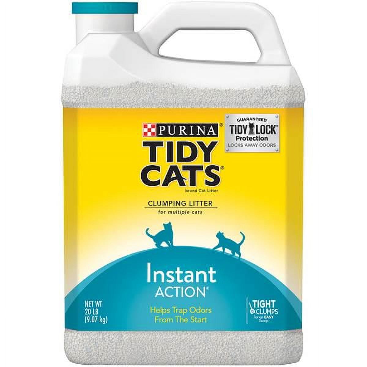 Instant Action Clumping Litter for Multiple Cats