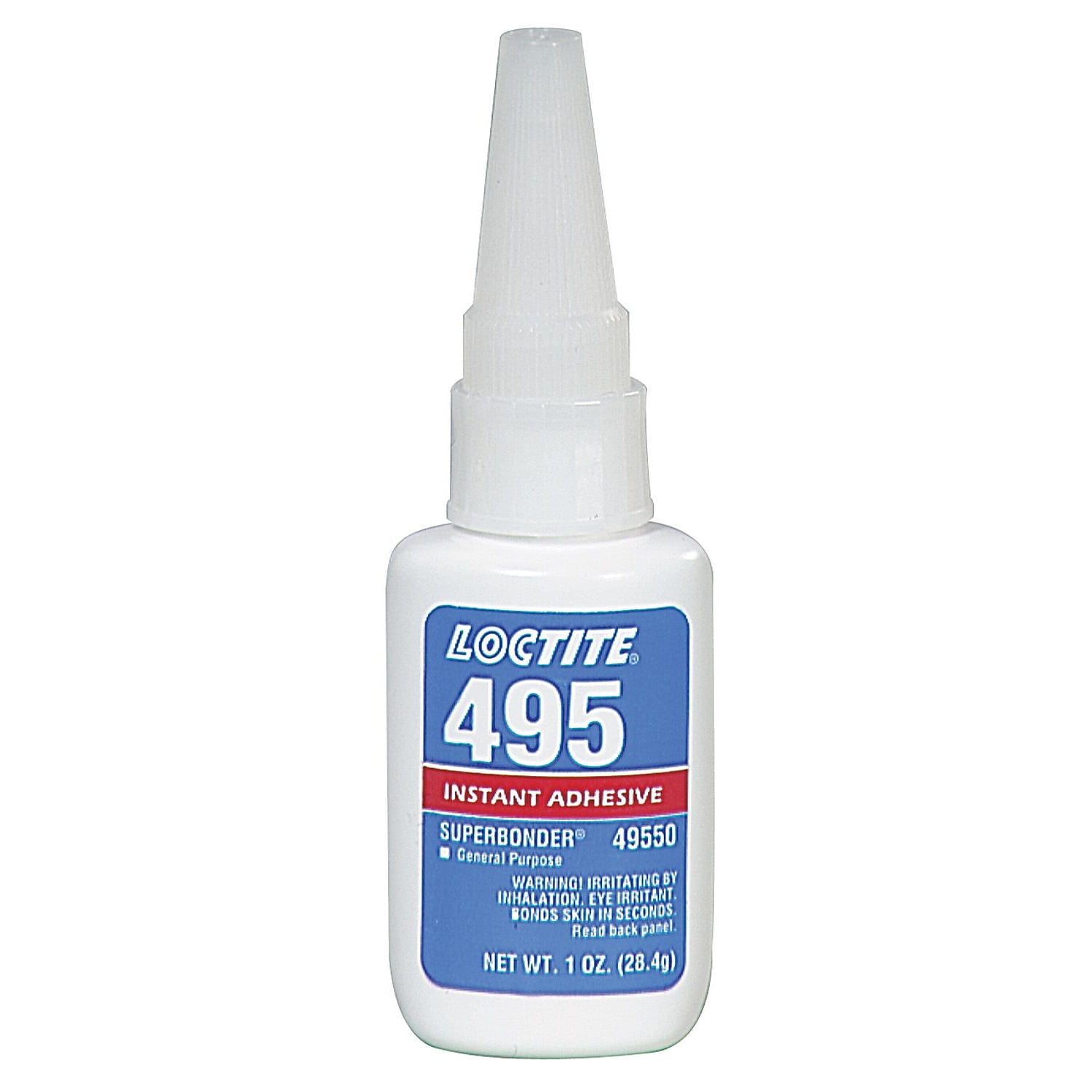 Loctite® 26325 1-Part High Viscosity Instant Adhesive, 1 lb Bottle, Liquid,  Clear, 1.1