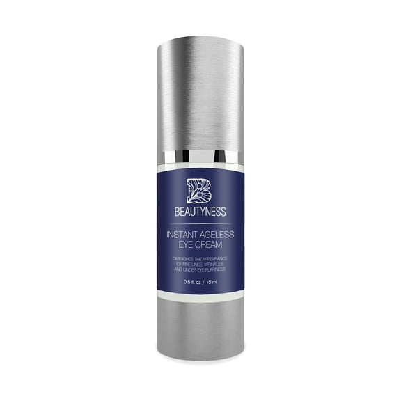 Instant Ageless Eye Cream Anti Wrinkle Cream, Removes Under Eye Puffiness, Bags, Expression Lines, & Dark Circles. Powerfully Tighen & Lifts Sagging Skin. Disappears Before Your Eyes In Minutes.