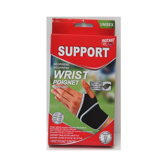 Purest Instant Aid Wrist Support Adjustable Compression Durable Stabilizer Brace