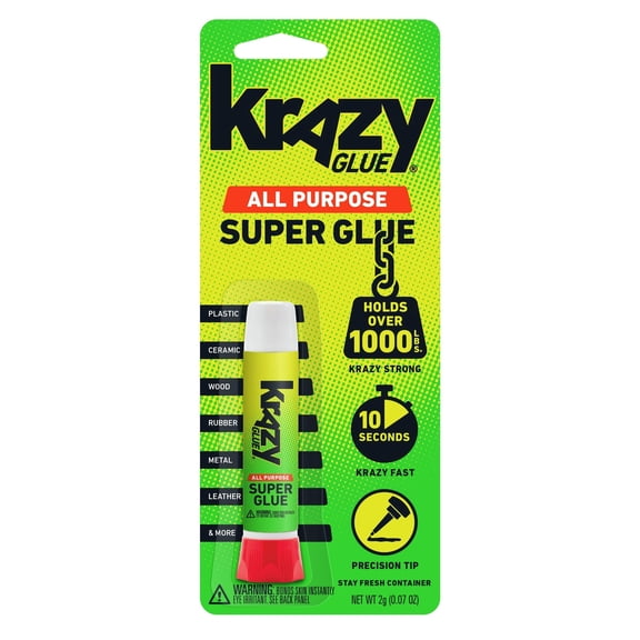 Instant All Purpose Krazy Glue Skin Guard Formula - 2 Gm