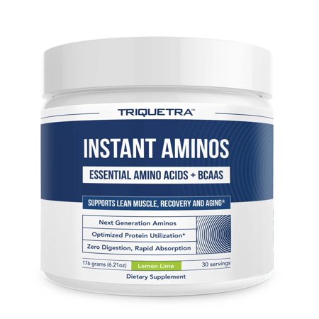 Triquetra Health Instant Aminos Powder - EAA + BCAA | Next Generation Aminos
