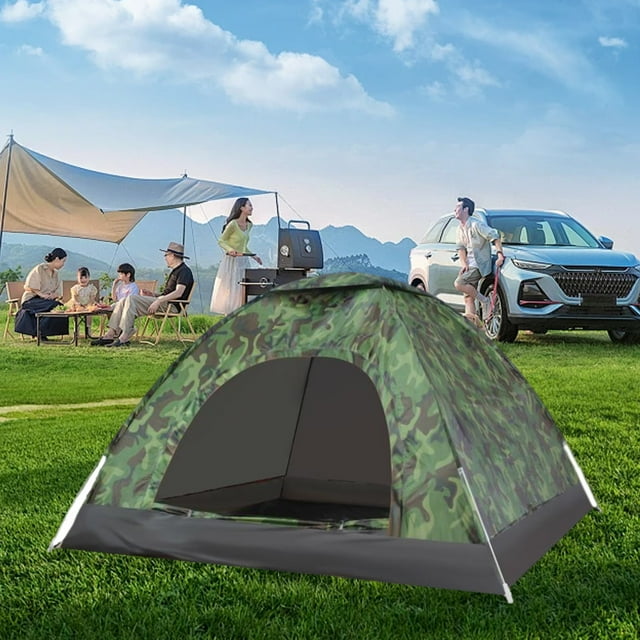 Instant Automatic Expansion Up Lightweight Camping Tent Outdoor Easy