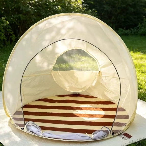Instant Beach Tent 2-3 Person UPF 50+ UV Protection Sun Shade Shelter Full Mesh Waterproof Windproof Included Camping Picnic Park Travel Outdoor, 250th Anniversary Gifts, Vintage Halloween Decor