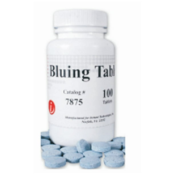 Instant Bluing Tablets Drug Test Adulteration Prevention