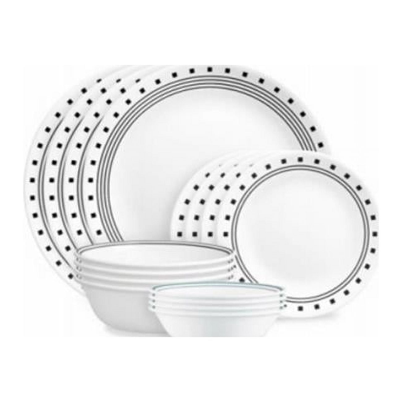 Instant Brands 125915 City Dinnerware Set 16 Piece Walmart