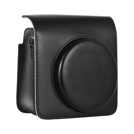 Instant Camera Storage Case Camera Bag PU Leather Magnetic Buckle with Shoulder Strap Compatible with Fujifilm Instax Square SQ40/ SQ1