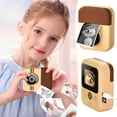 thumbnail image 1 of Instant Cameras Thermal Printing Children's Camera Front And Rear Cameras 2.4-inch High-definition Yellow, 1 of 12