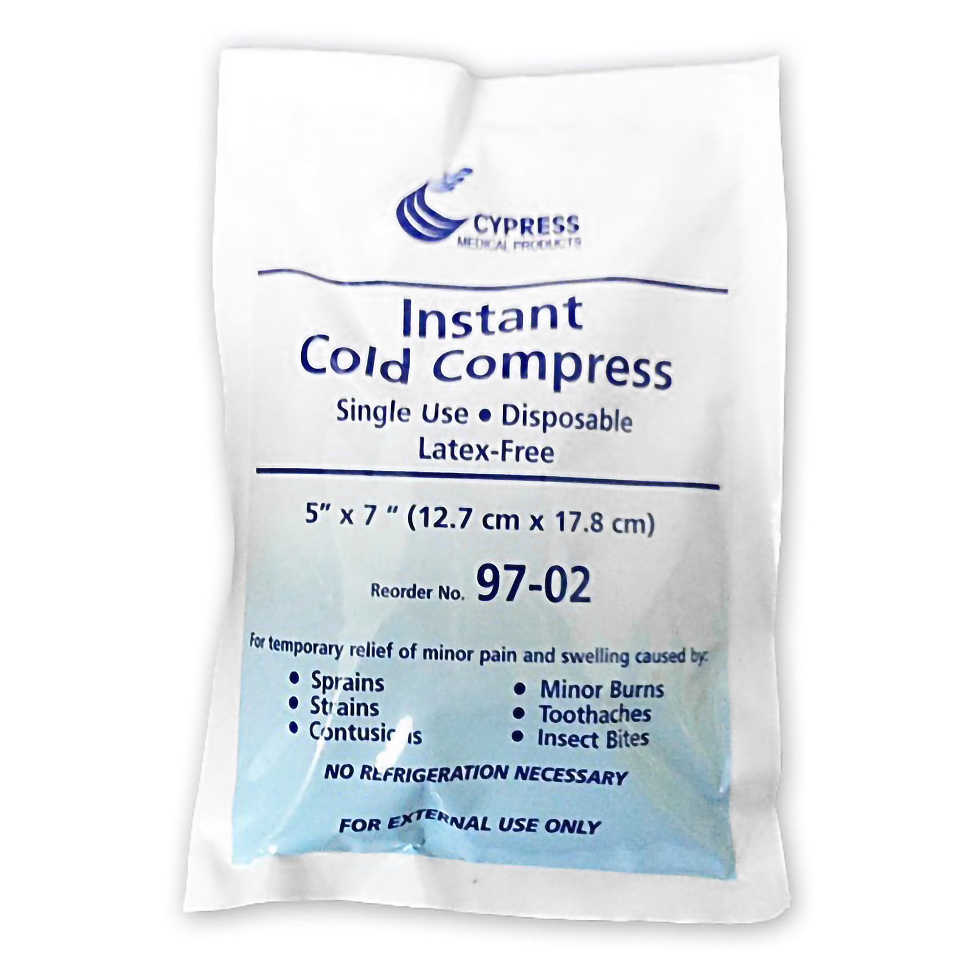 McKesson Cold Compress - Instant Ice Pack for Minor Injuries, 6 in