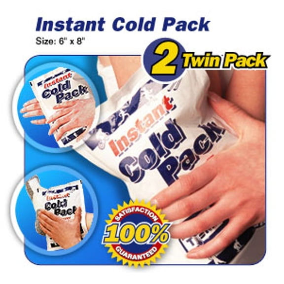 Instant Cold Pack Twin Pack 1