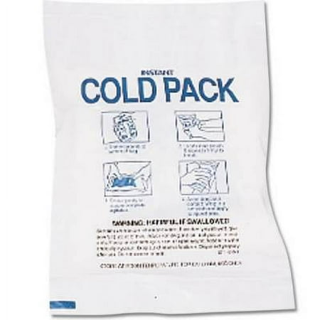 Instant Cold Pack by Medlogix, 4'' x 6'' Set of 16