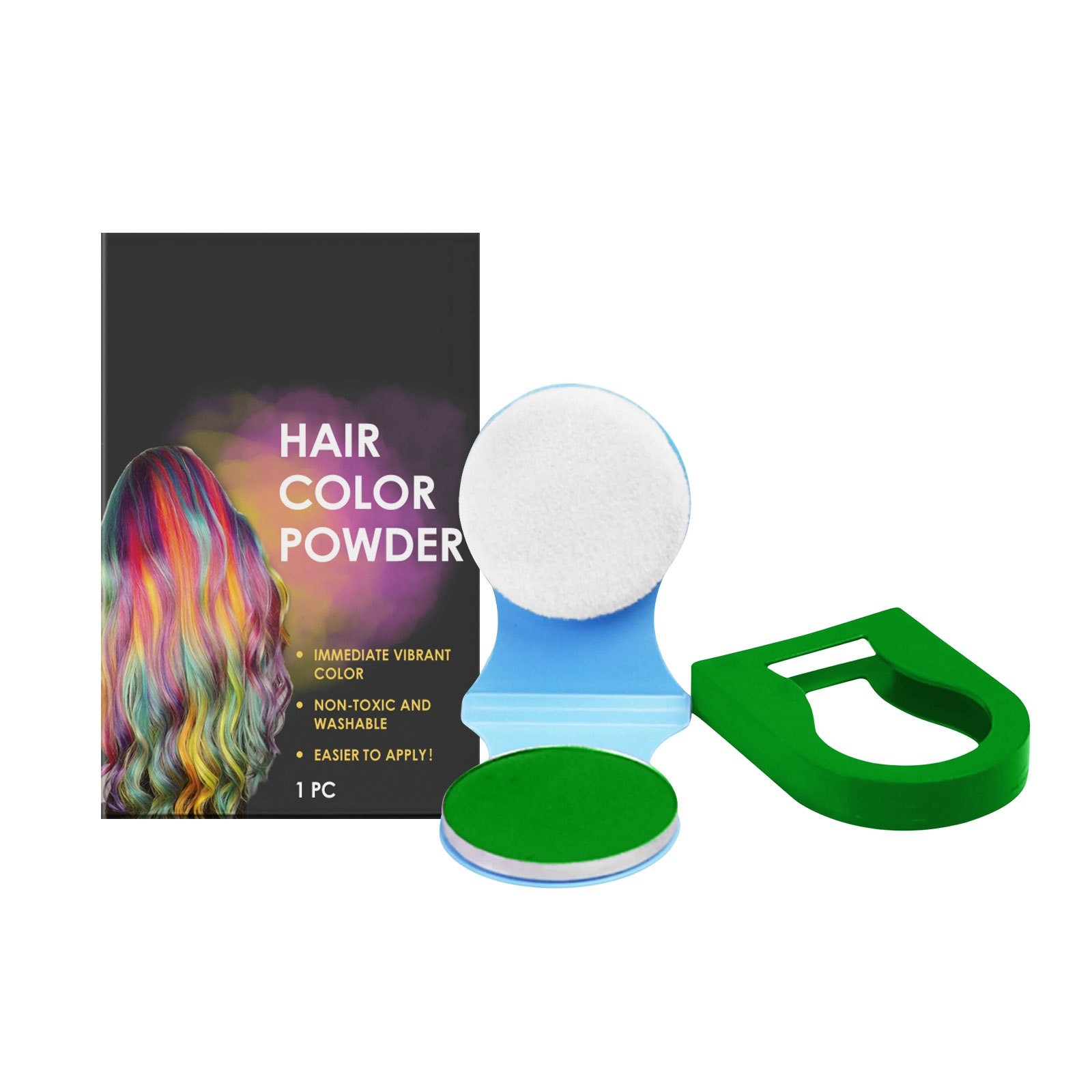 Instant Color Transformation Effortless Hair Chalk Powder For Natural