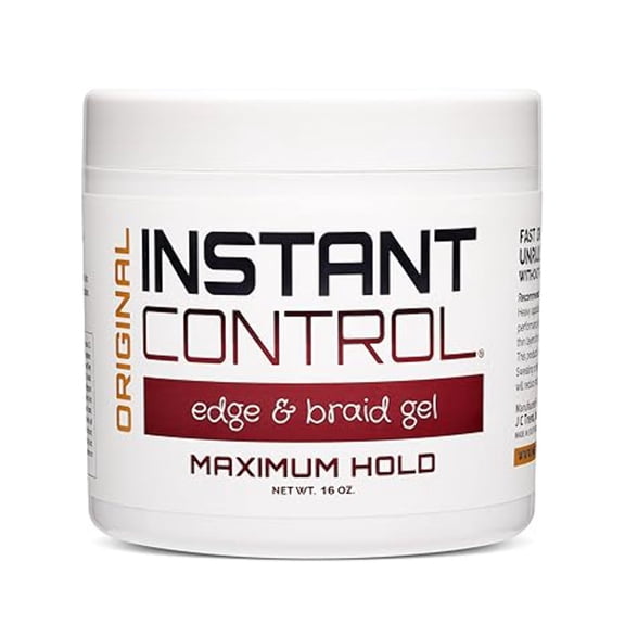 Instant Control Edge  Braid Gel - Maximum Hold - Choose Size