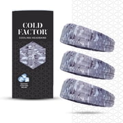 Cold Factor Instant Cooling Headband 3 Pack - Camo, One Size, Sports Sweatbands   Quick-Dry, Sweat-Wicking, Lightweight for Running, Sports & Workouts